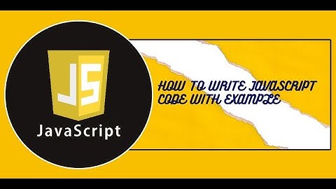 How to write JavaScript code with example - In Urdu / Hindi - Learncodeweb
