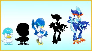 What if Pokemon had more Evolution Stages Quaxly | Quaxwell | Quaquaval