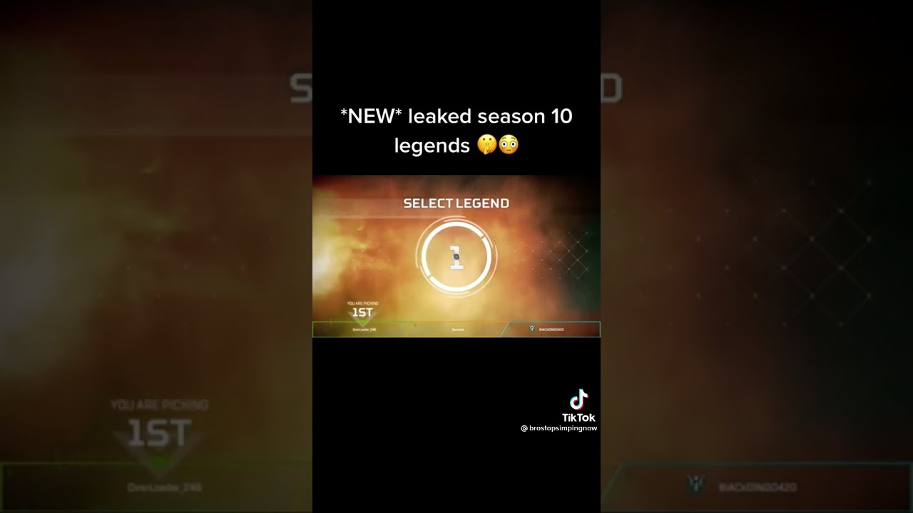 BEST  new leaked season 10 Apex Legends. New Campion🤫🤐