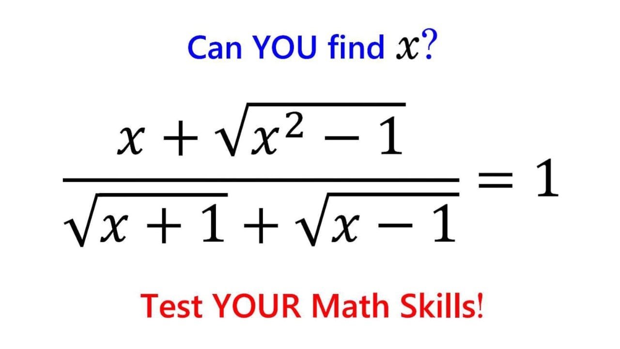 This Radical Equation Is Easier Than It Looks! Can You Solve It? - YouTube