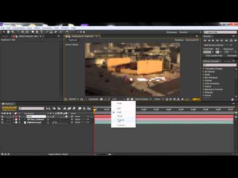 After Effects - 3D Motion Tracking [ONLY IN AAE CS6] | Cre8Tutorials