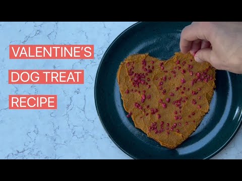 Valentines dog treat recipe