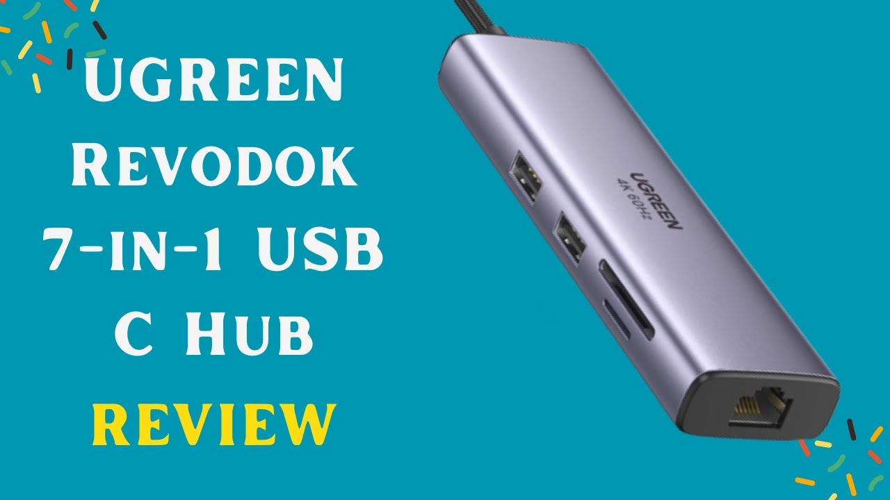 UGREEN Revodok 7-in-1 USB C Hub: Expanding Connectivity with Style