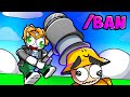 We Became NOOBS with ADMIN COMMANDS in Blade Ball...