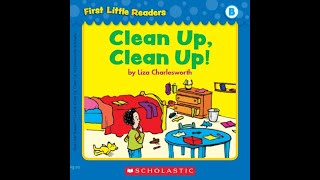 First Little Readers - Level B - 25 - Clean Up | Help Kids Learn To Read In English