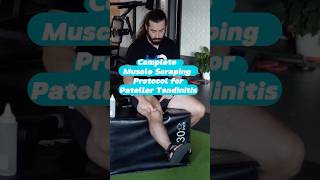 🔥 Fix Patellar Tendinitis in 5 Steps:  Full Muscle Scraping Protocol 💪