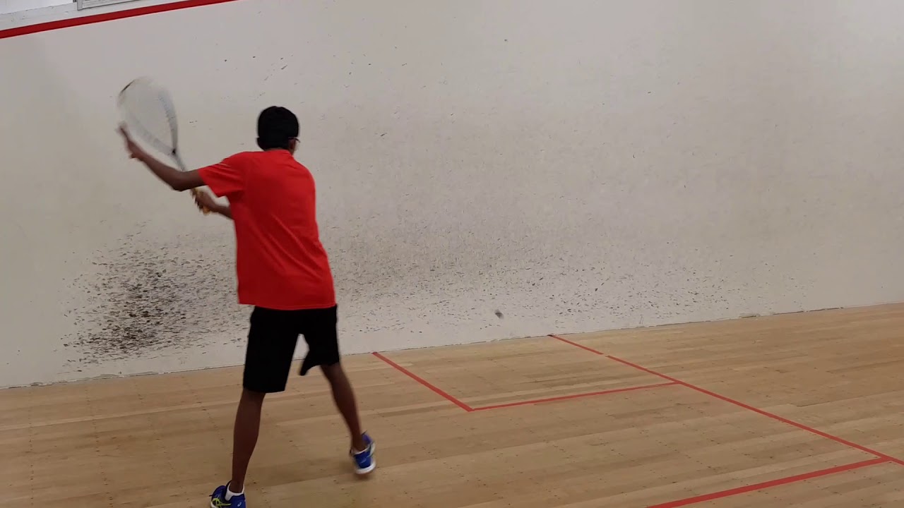 Squash Backhand Straight Drives YouTube