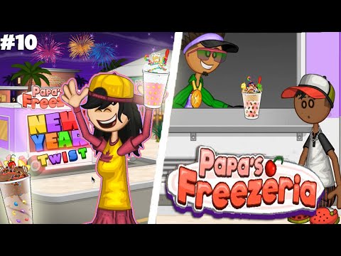 Papa's Freezeria Food Truck #10 | New Year Twist