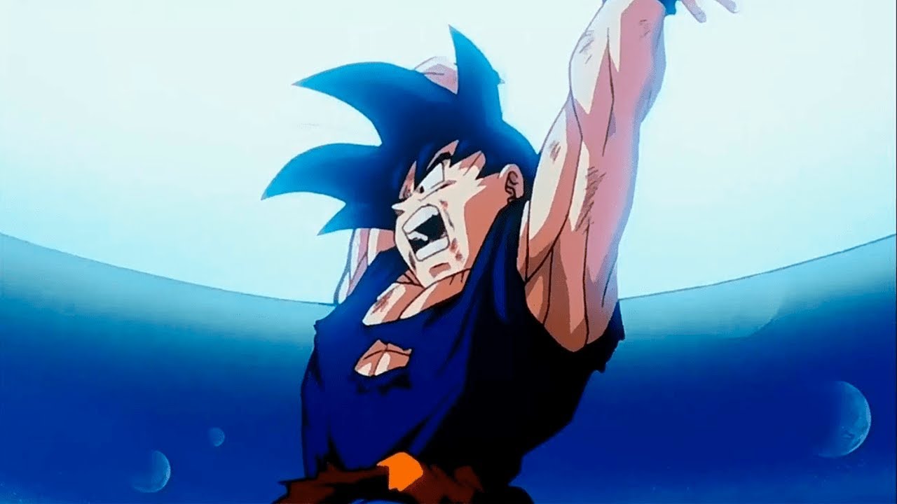 Goku le lanza la genkidama a majin boo|DRAGON BALL Z KAI| - YouTube