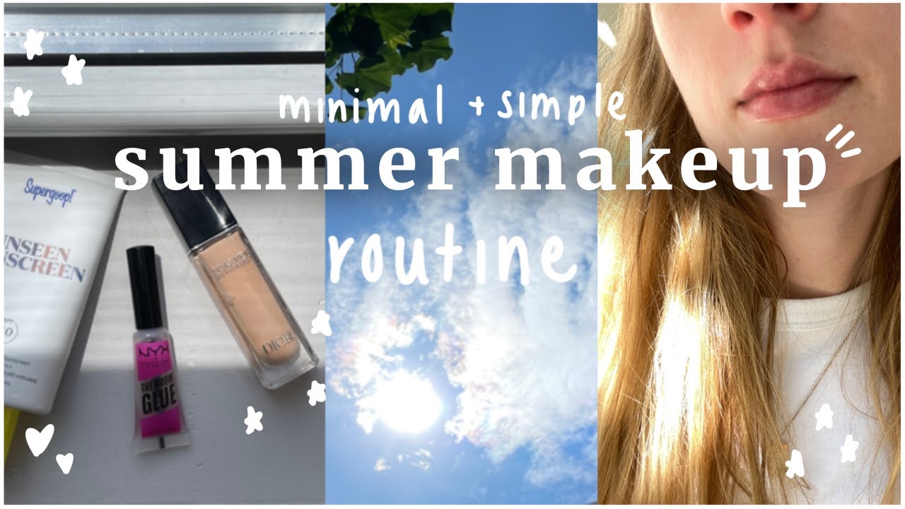 summer 2023 makeup routine ☀️ | easy everyday look