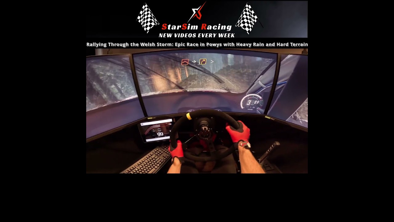 Rallying Through the Welsh Storm: Epic Race in Powys with Heavy Rain and Hard Terrain - DIRT Rally