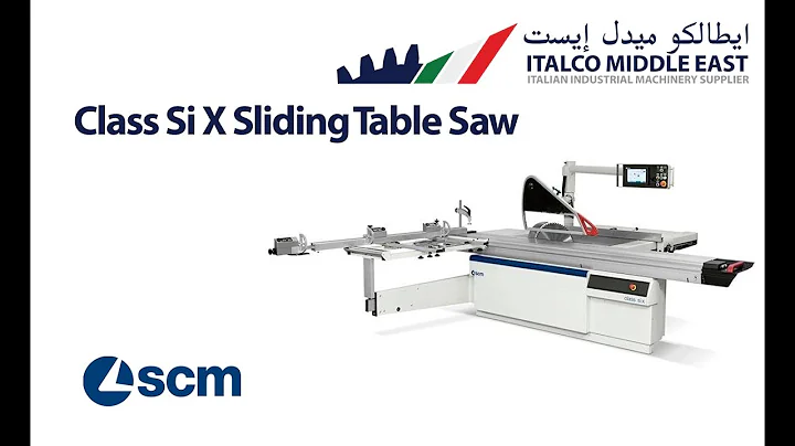 The SCM Class Si X Sliding Table Saw
