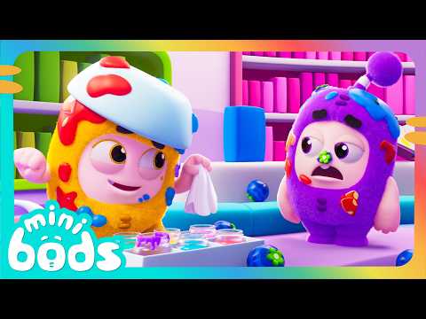 Bencana Cat Terabai! 🎨💥 Kartun Lucu Anak Anak | Oddbods Malay