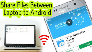 How to share files between your Android device and a Windows PC using ES File Explorer