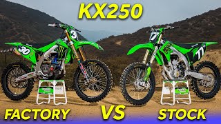 Factory KX250 vs Stock KX250! Which is really better?  Motocross Action Magazine