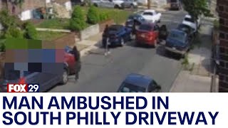 Suspects ambush man pulling out of driveway in fatal South Philadelphia shooting