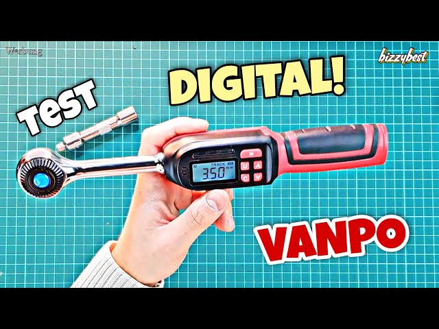 Digitaler Drehmomentschlüssel VANPO 3 - 60NM im Test 