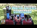 5 Portable Water Filters Compared - Survival & Prepping