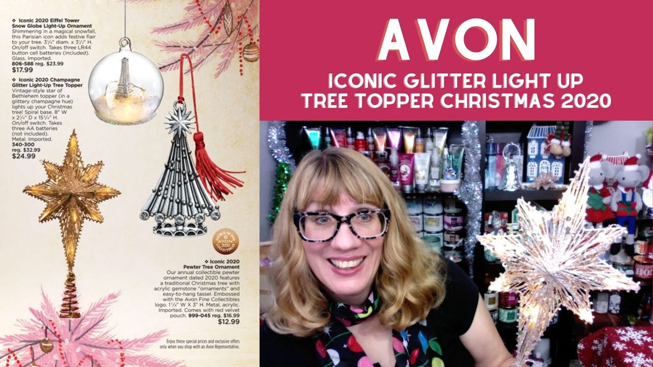 Avon christmas tree topper Clearance