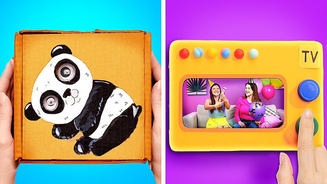 CARDBOARD AND PAPER CRAFTS FOR PARENTS AND KIDS || Cool DIY Ideas For ...