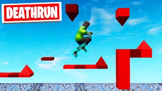 Playing GEOMETRY DASH In FORTNITE! (Deathrun)