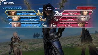 DISSIDIA FINAL FANTASY NT Vanye/Lightning/Cloud Vs Vanye/Cloud Of Darkness/Bartz