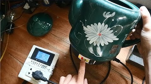 Sửa ấm sắc thuốc.Tất tần tật về loại này!