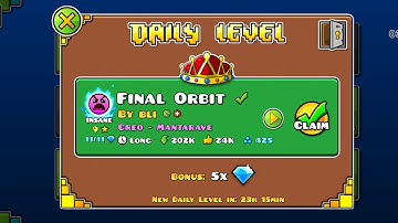 #3058 Final Orbit (by bli & msm12) [100%]