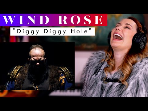 THE CHARISMATIC VOICE - Wind Rose "Diggy Diggy Hole" (Reaction Video) | Napalm Records