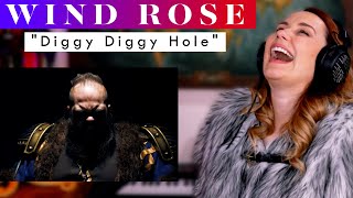 THE CHARISMATIC VOICE  Wind Rose 'Diggy Diggy Hole' (Reaction Video) | Napalm Records