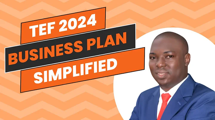 How to Write Business Plan / Financial Plan Template of Tony Elumelu Foundation TEF 2024 $5000 Grant
