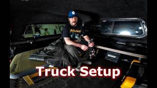 Truck Camping Setup Tour (Simple & Functional)