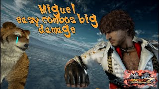 鉄拳7 Tekken 7 Miguel Max damage Combo (very easy)