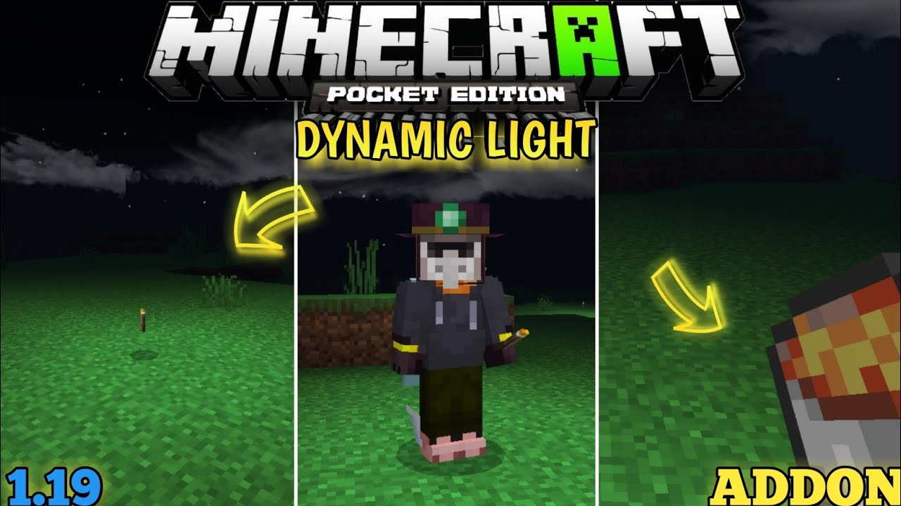 Dynamic Lighting RTX Addon (1.19) - MCPE/Bedrock Mod 