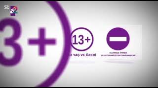 A2 13 Yaş Ve Üzeri Olumsuz Örnek Jeneriği Logosuz
