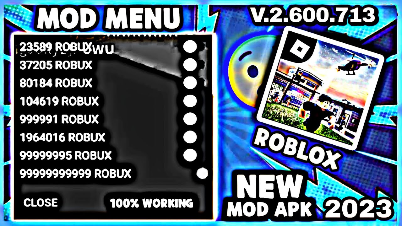 Roblox v2.600.713 MOD APK (Mega Menu, 60+ Features)