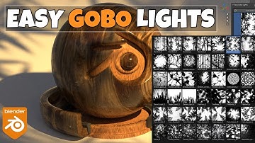 Easy Gobo Lights | Next-Level Lighting Effects in Blender