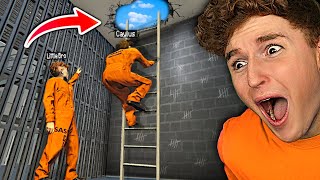 Escaping PRISON As A KID In GTA 5 RP..