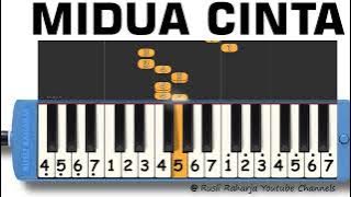 midua cinta not pianika
