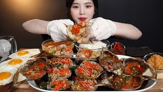 SUB)알이 꽉~찬 밥도둑 간장게장 먹방 리얼사운드 Soy Sauce Marinated Crabs Doenjangjjigae mukbang ASMR