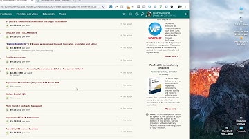 My Proz.com Job Posting
