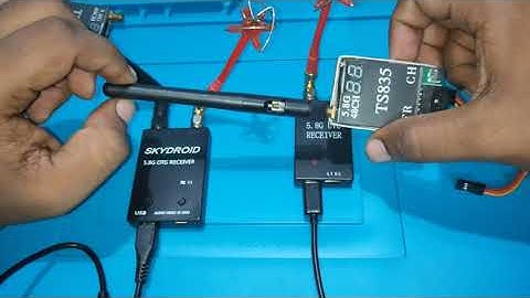 Range test of TS832/ 835 5.8G video TX