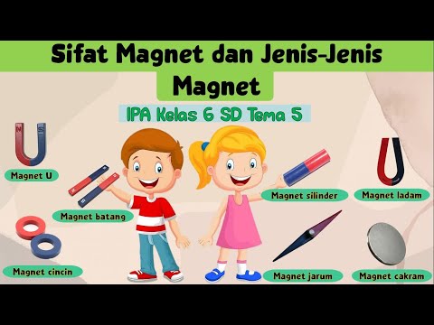 Magnet | Sifat-Sifat dan Jenis-Jenis Magnet | IPA Kelas 6 SD | Tema 5 | Semester 1