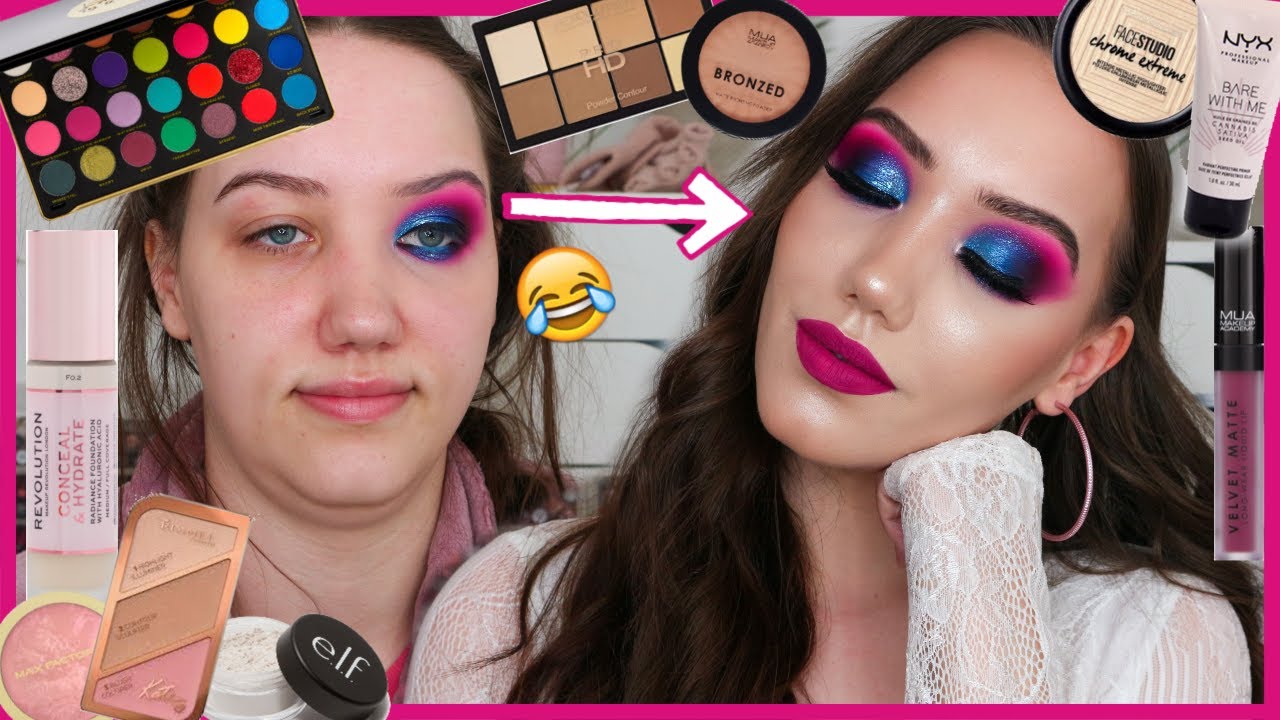 DRUGSTORE TRANSFORMATION! REVOLUTION RICH IN COLOUR PALETTE | makemeupmissa