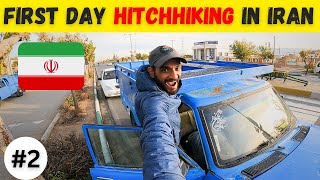 EP #2 HITCHHIKING ON BORDER OF IRAN NEAR AFGHANISTAN 🇮🇷 दुनिया के सबसे खतरनाक बॉर्डर पर Hitchhiking