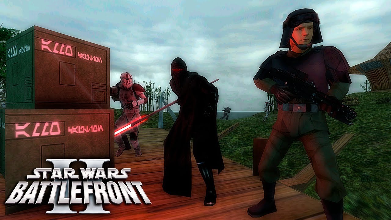 Star Wars Battlefront II - Aaris III: Outpost - Remnant X1 Side - Mod