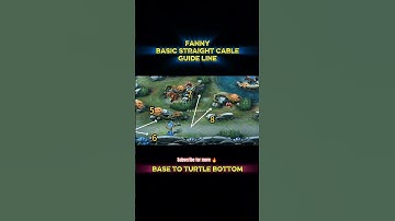 Fanny Basic Straight Cable Guide 🔥 #mobilelegends #mlbb #fannyvideo #fannytutorial #fyp #mlbbshorts