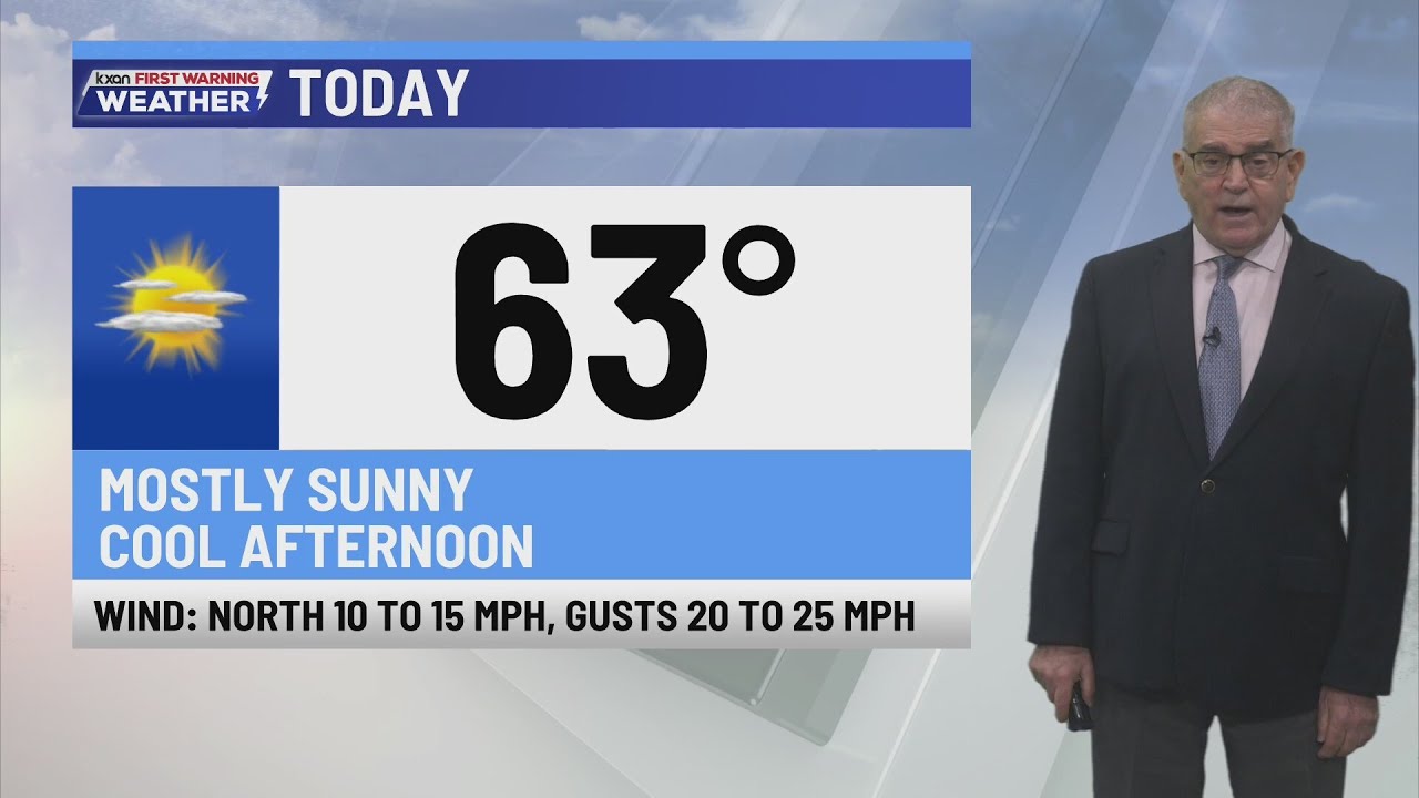 The weekend ends chilly over Central Texas - YouTube