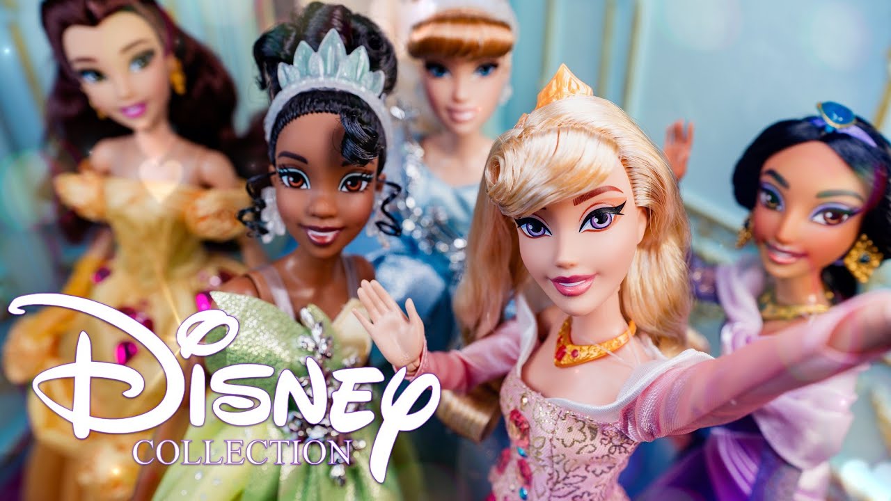 NEW Disney Collector Dolls By Mattel Plus DIY Princess Room Makeover 