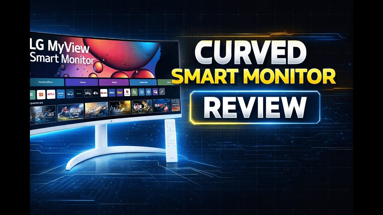 Review - LG 34SR60QC-W 34-inch QHD (3440x1440) Curved Smart